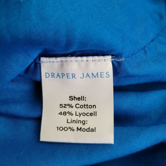 Draper James Blue Mini Dress XS - Polka Dot Floral Style - Picture 10 of 16